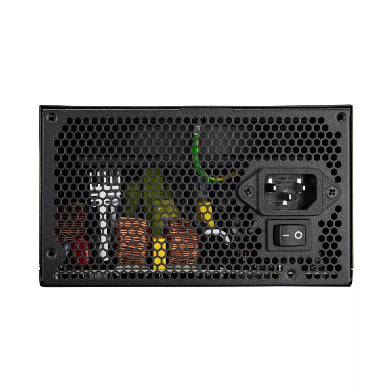 Fonte de alimentação Cougar ATLAS 650W ATX3.1 80 PLUS Bronze, 24-Pin-ATX, ventoinha de 120 mm, preto