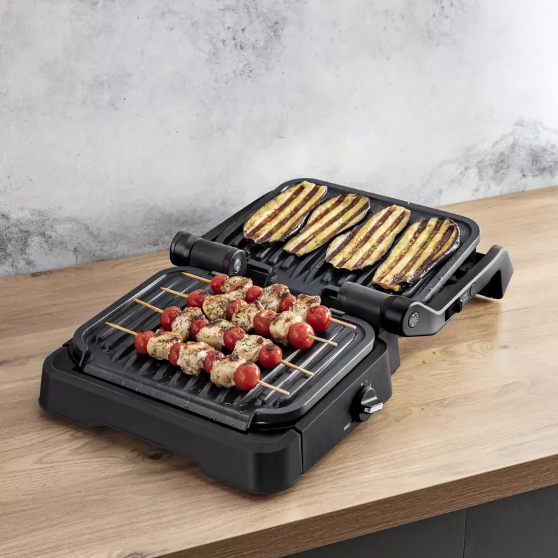 Grelhador de contacto Tefal OptiGrill 2in1 GC7728 2100W preto