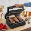 Grelhador de contacto Tefal OptiGrill 2in1 GC7728 2100W preto