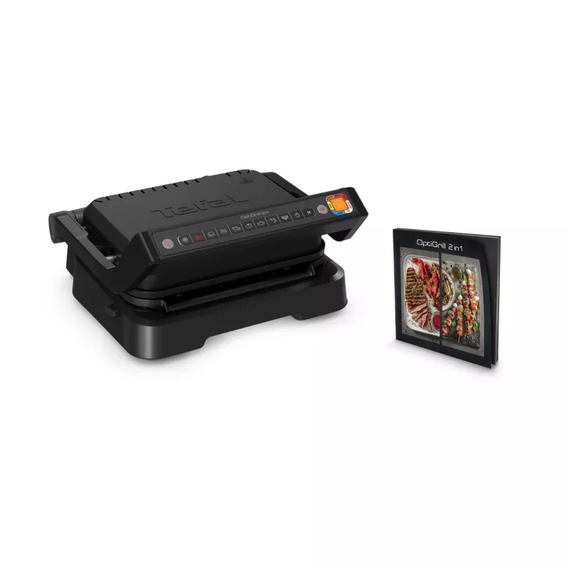 Grelhador de contacto Tefal OptiGrill 2in1 GC7728 2100W preto