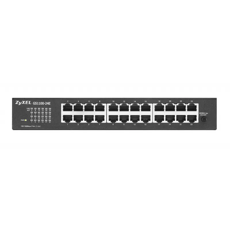 Switch Zyxel GS1100-24E preto