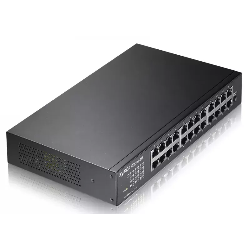 Switch Zyxel GS1100-24E preto