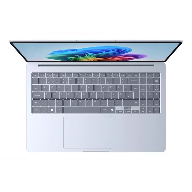 Samsung Galaxy Book4 Edge NP750XQB-KA2DE Portátil Copilot+ PC Snapdragon X1-26-100 39,6 cm (15,6 polegadas) Full HD 16 GB LPDDR5x-SDRAM 512 GB eUFS Wi-Fi 7 (802.11be) Windows 11 Home alemão azul