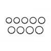 Anel inteligente monitor de atividade Samsung Galaxy Ring preto sensor ótico de frequência cardíaca