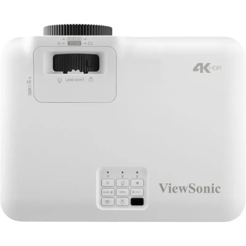 Viewsonic V554K projetor de dados projetor de distância ultra-curta 3500 ANSI lúmenes 3LCD UHD 4K (3840x2160) 3D branco