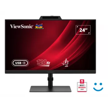 Viewsonic VG2441V monitor de videoconferência 61 cm (24 polegadas) LED 1920 x 1080 píxeis Full HD