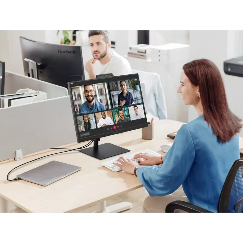 Viewsonic VG2441V monitor de videoconferência 61 cm (24 polegadas) LED 1920 x 1080 píxeis Full HD