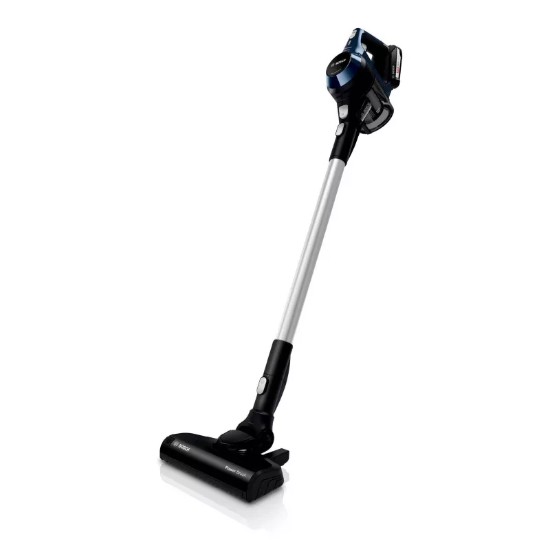 Aspirador vertical Bosch Serie 6 BBS611PCK 2 em 1 com bateria, filtro de higiene, sem saco, azul, 2,5 Ah