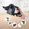Aspirador vertical Bosch Serie 6 BBS611PCK 2 em 1 com bateria, filtro de higiene, sem saco, azul, 2,5 Ah