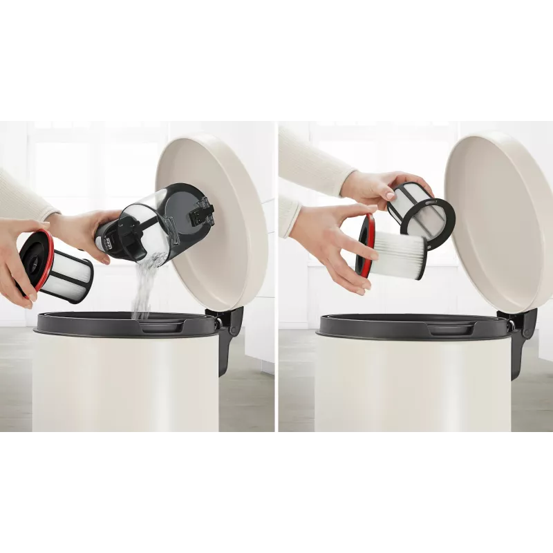 Aspirador vertical Bosch Serie 6 BBS611PCK 2 em 1 com bateria, filtro de higiene, sem saco, azul, 2,5 Ah