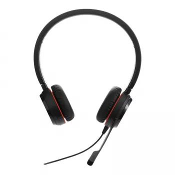 Jabra Evolve 20SE MS Stereo USB-C, com fios, escritório/call center, 150 - 7000 Hz, 132 g, headset, preto