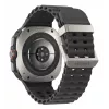 Samsung Galaxy Watch Ultra 3,81 cm (1,5 polegadas) AMOLED 47 mm Digital 480 x 480 Pixel Ecrã tátil 4G Prateado WLAN GPS (Satélite)