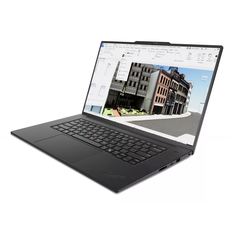 Lenovo ThinkPad P1 Gen 8 Intel Core Ultra 9 285H Estação de trabalho móvel 40,6 cm (16 polegadas) Ecrã tátil 3.2K 64 GB LPDDR5x-SDRAM 1 TB SSD NVIDIA RTX PRO 2000 preto Wi-Fi 7 (802.11be) Windows 11 Pro alemão preto