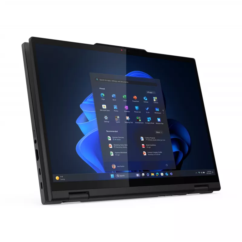 Lenovo ThinkPad T14s 2-in-1 Gen 1 Portátil conversível, Intel Core Ultra 7 255U, 14 polegadas WUXGA Ecrã tátil, 32 GB RAM, 1 TB SSD, Windows 11 Pro, preto