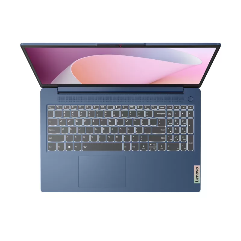 Lenovo IdeaPad Slim 3 15AMN8 AMD Ryzen™ 5 7520U Portátil 39,6 cm (15,6 polegadas) Full HD 16 GB LPDDR5-SDRAM 512 GB SSD Wi-Fi 6 (802.11ax) Windows 11 Home alemão azul