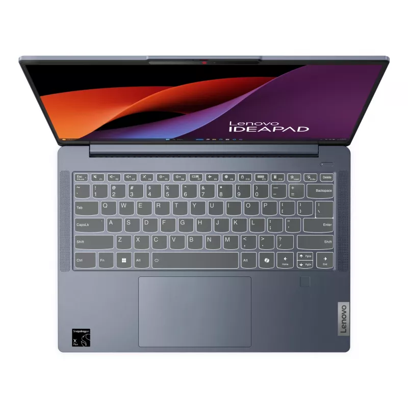 Lenovo IdeaPad Slim 5 14Q8X9 Copilot+ PC Snapdragon X1-26-100 Portátil 35,6 cm (14 polegadas) WUXGA 16 GB LPDDR5x-SDRAM 512 GB SSD Wi-Fi 7 (802.11be) Windows 11 Home alemão azul
