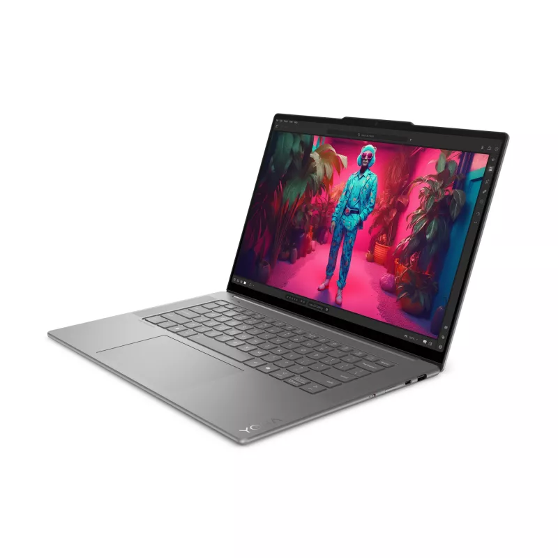 Lenovo Yoga Slim 7 15ILL9 Copilot+ PC Intel Core Ultra 7 256V Portátil 38,9 cm (15,3 polegadas) 2.8K 16 GB LPDDR5x-SDRAM 1 TB SSD Wi-Fi 7 (802.11be) Windows 11 Home alemão cinzento