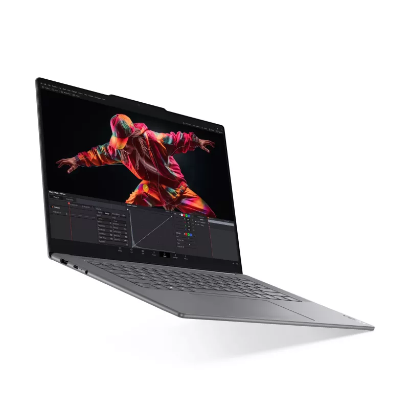 Lenovo Yoga Slim 7 15ILL9 Copilot+ PC Intel Core Ultra 7 256V Portátil 38,9 cm (15,3 polegadas) 2.8K 16 GB LPDDR5x-SDRAM 1 TB SSD Wi-Fi 7 (802.11be) Windows 11 Home alemão cinzento