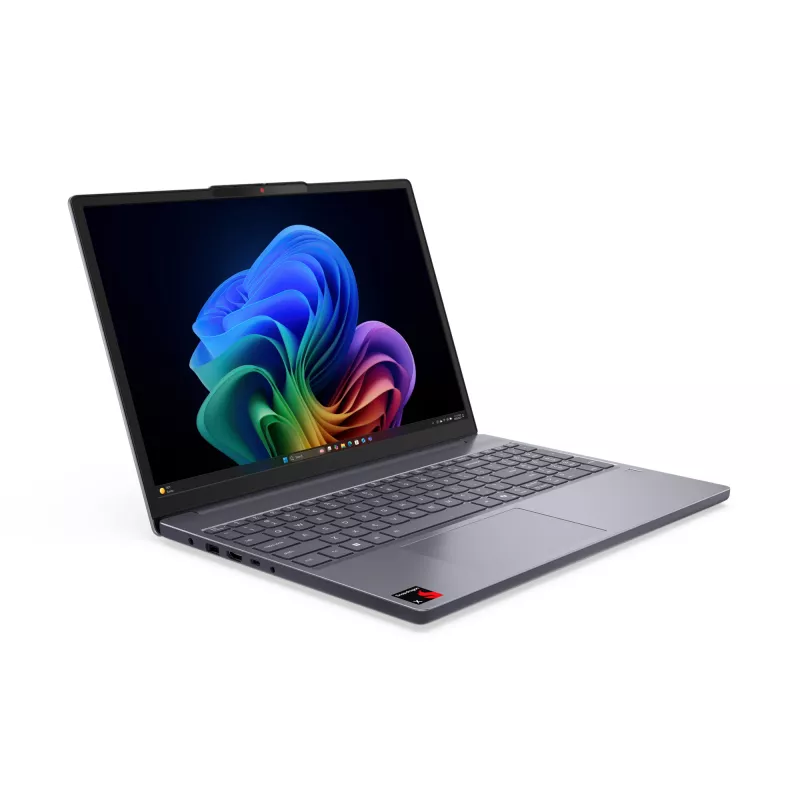 Lenovo IdeaPad Slim 3 15Q8X10 Copilot+ PC Snapdragon X1-26-100 Portátil 38,9 cm (15,3 polegadas) WUXGA 16 GB LPDDR5x-SDRAM 1 TB SSD Wi-Fi 7 (802.11be) Windows 11 Home alemão cinzento