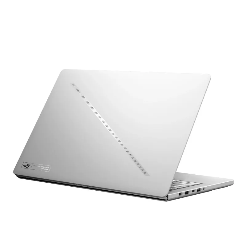 Portátil ASUS ROG Zephyrus G14 GA403WR — AMD Ryzen AI 9 HX 370, 14 polegadas WQXGA+ 2880×1800, 32GB LPDDR5x, 2TB SSD, RTX 5070 Ti, Windows 11 Home, branco