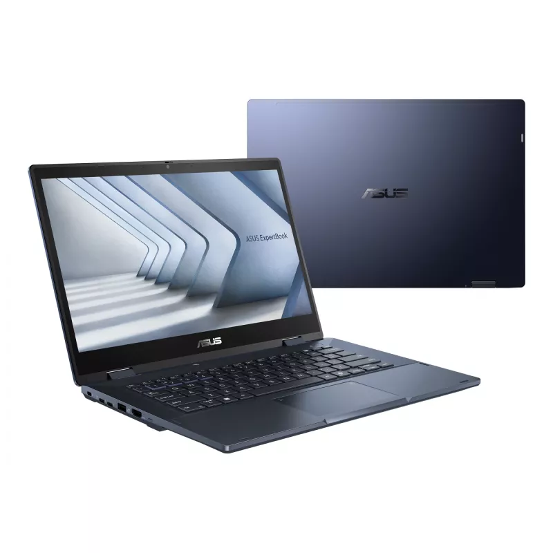 ASUS ExpertBook B3 Flip B3402FVA-LE2540X Intel Core 5 120U Híbrido (2-in-1) 35,6 cm (14 polegadas) Ecrã tátil Full HD 16 GB DDR4-SDRAM 512 GB SSD Wi-Fi 6 (802.11ax) Windows 11 Pro alemão preto