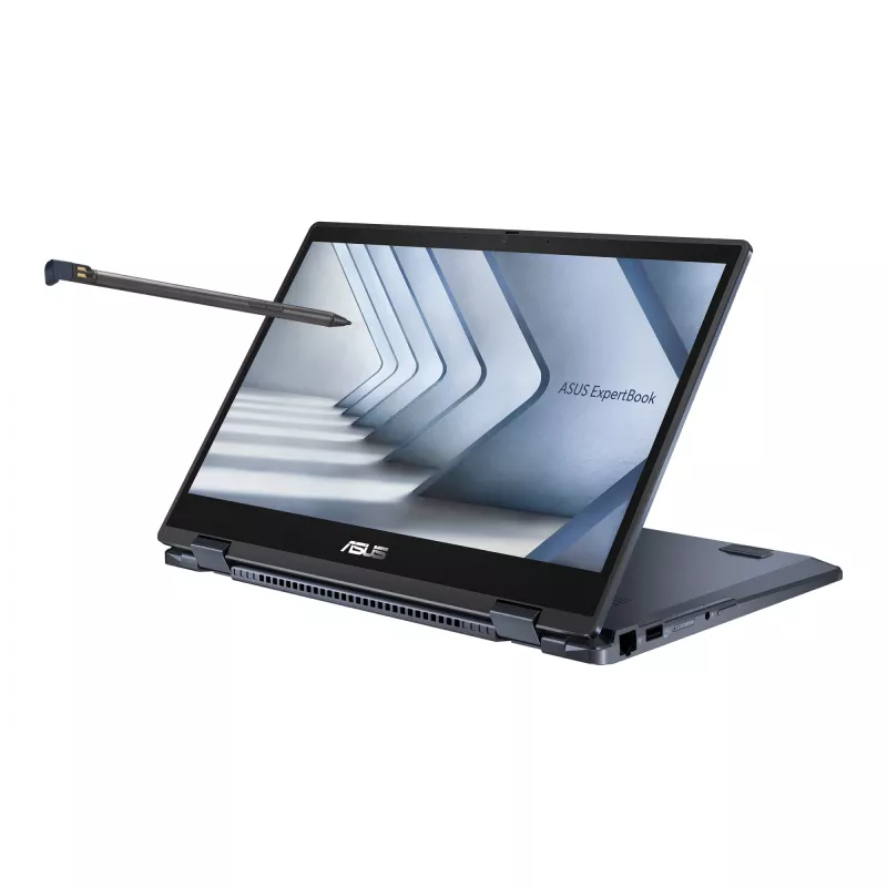ASUS ExpertBook B3 Flip B3402FVA-LE2540X Intel Core 5 120U Híbrido (2-in-1) 35,6 cm (14 polegadas) Ecrã tátil Full HD 16 GB DDR4-SDRAM 512 GB SSD Wi-Fi 6 (802.11ax) Windows 11 Pro alemão preto
