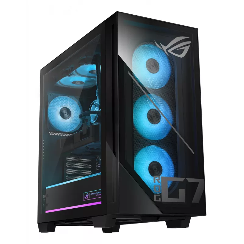 ASUS ROG G700 G700TF-07265F351W Intel Core Ultra 7 265F 32 GB DDR5-SDRAM 1 TB SSD NVIDIA GeForce RTX 5070 Ti Windows 11 Home Torre PC preto