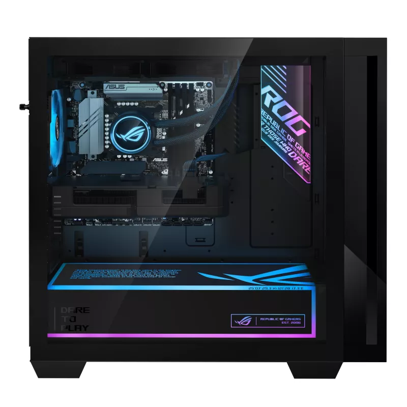 ASUS ROG G700 G700TF-07265F351W Intel Core Ultra 7 265F 32 GB DDR5-SDRAM 1 TB SSD NVIDIA GeForce RTX 5070 Ti Windows 11 Home Torre PC preto