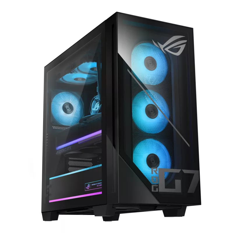 ASUS ROG G700 G700TF-7265KF225W Intel Core Ultra 7 265KF 32 GB DDR5-SDRAM 2 TB SSD NVIDIA GeForce RTX 5070 Ti Windows 11 Home Torre PC preto