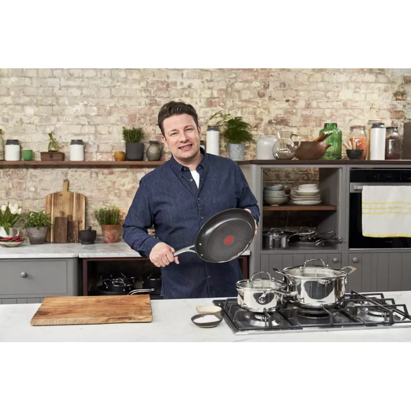 Panela universal Tefal Jamie Oliver E30404 Aço inoxidável 900 g