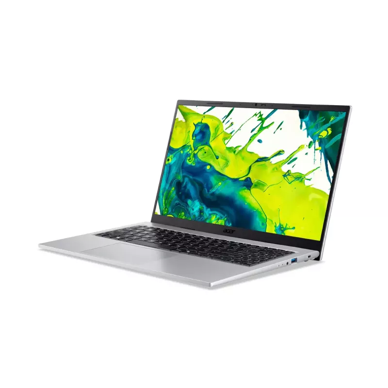 Portátil Acer Aspire Go 15 AG15-72P-55UU — Intel Core 5 120U, 15,6 inch FHD, 16GB DDR4, 512GB SSD, Wi‑Fi 6, Windows 11 Home, Prateado
