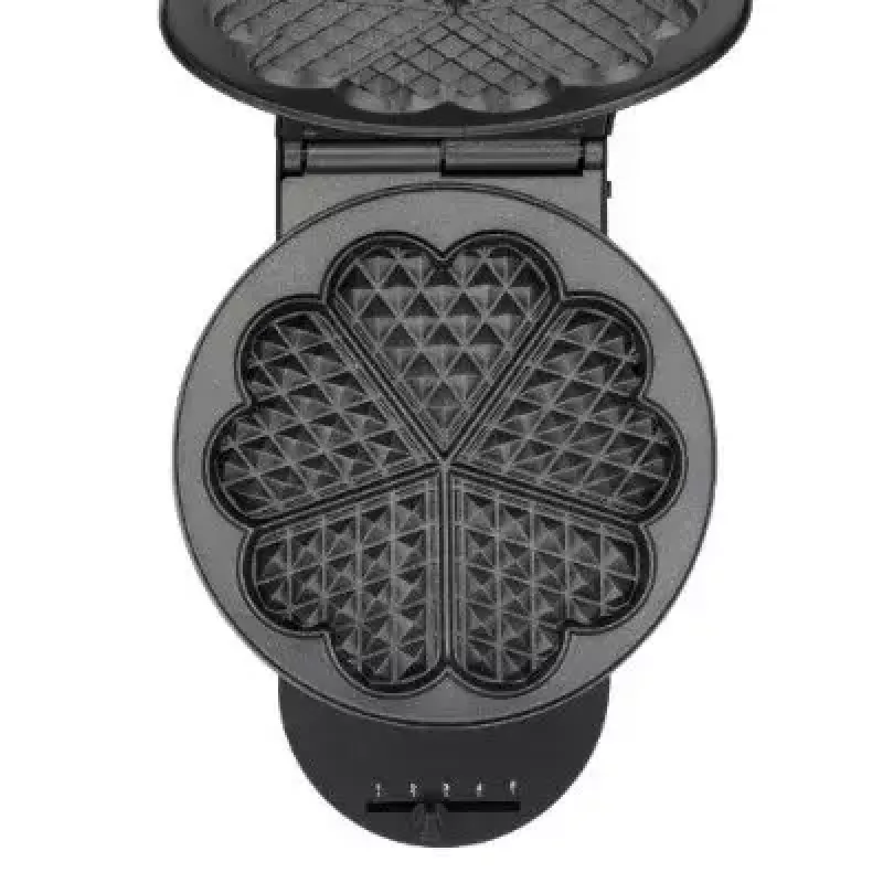 Máquina de waffles Tefal WM310D 5 waffles 1000 W Preto Aço inoxidável