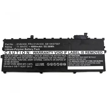 Bateria CoreParts 01AV494-CP para Lenovo ThinkPad X1 Carbon 2017