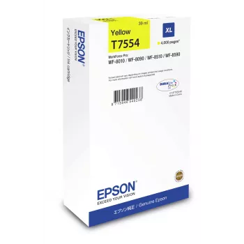 Tinteiro Epson XL amarelo, rendimento alto (XL), amarelo, tinta pigmentada, 1 unid.