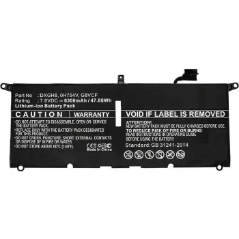 Bateria para portátil CoreParts DXGH8-CP