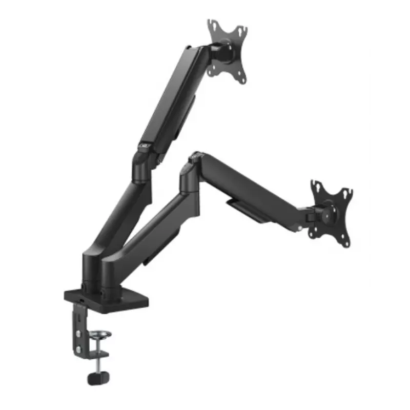 Suporte de monitor com mola a gás eSTUFF GLB227012, altura ajustável, compatível com VESA