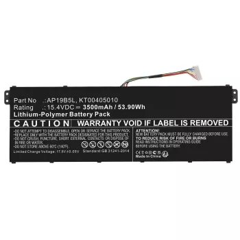 CoreParts MBXAC-BA0121 Bateria para portátil 88,4 mm de largura 261 mm de altura