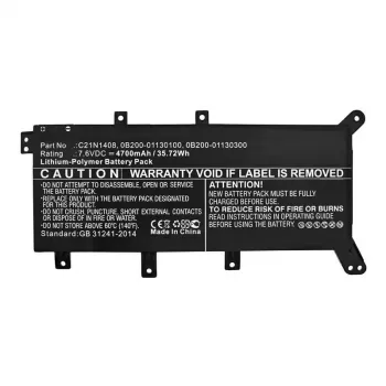 Bateria de substituição para portátil CoreParts MBXAS-BA0238