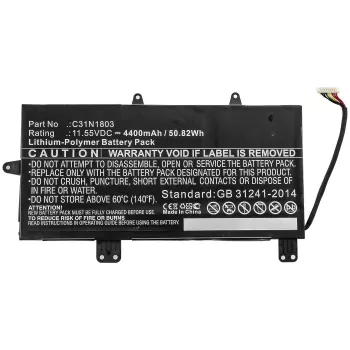 Bateria de substituição para portátil CoreParts MBXAS-BA0284
