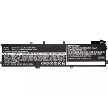 CoreParts bateria para portátil Dell, bateria, DELL, Precision M5520, XPS 15 9560, XPS 15 9560 i7-7700HQ