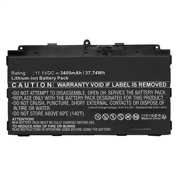 Bateria para portátil RAYOVAC MBXFU-BA0046 14,4V 50,00Wh 3470mAh