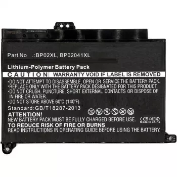 Bateria CoreParts para portátil HP, bateria, HP, Pavilion 15-AU010WM, Pavilion 15-AU018wm, Pavilion PC 15, Pavilion PC 15