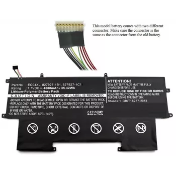 Bateria CoreParts para portátil HP, bateria, HP, EliteBook Folio G1, EliteBook Folio G1 Subnotebook