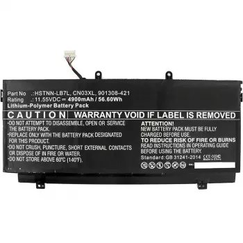 Bateria CoreParts para portátil HP, bateria, HP, Spectre X360 13-AB001, Spectre X360 13-AB099, Spectre X360 13-AC033DX