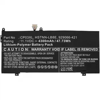 Bateria CoreParts MBXHP-BA0176 para HP Spectre x360 13-ae010ca