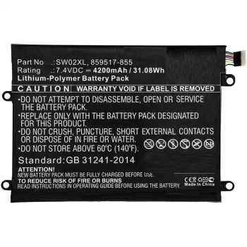 Bateria CoreParts MBXHP-BA0238 peça de substituição para portátil