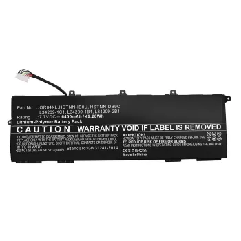 CoreParts MBXHP-BA0301 Bateria para portátil HP, 7,6V, 6600mAh, 50,16Wh