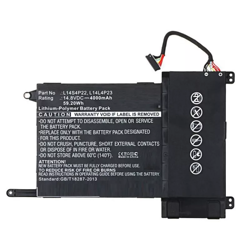 CoreParts Bateria para portátil Lenovo, Bateria, Lenovo, Eraser Y700, Eraser Y700 Touch, IdeaPad Y700, IdeaPad Y700 Touch