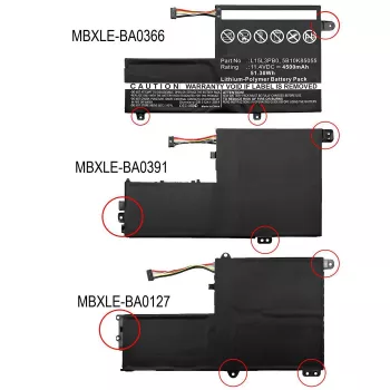 CoreParts MBXLE-BA0127 Bateria de substituição para portátil