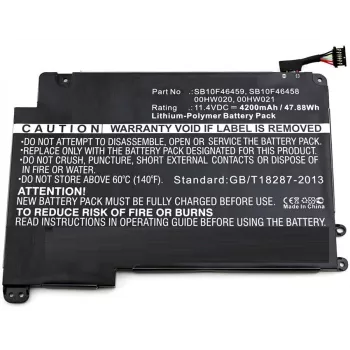 Bateria para portátil CoreParts para Lenovo, bateria, Lenovo, ThinkPad Yoga 460